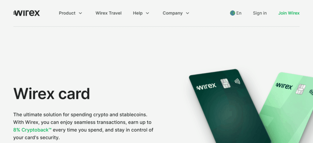 Wirex Visa Card
