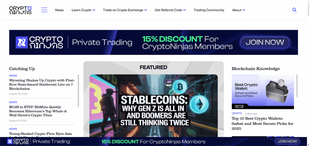 CryptoNinjas Trading