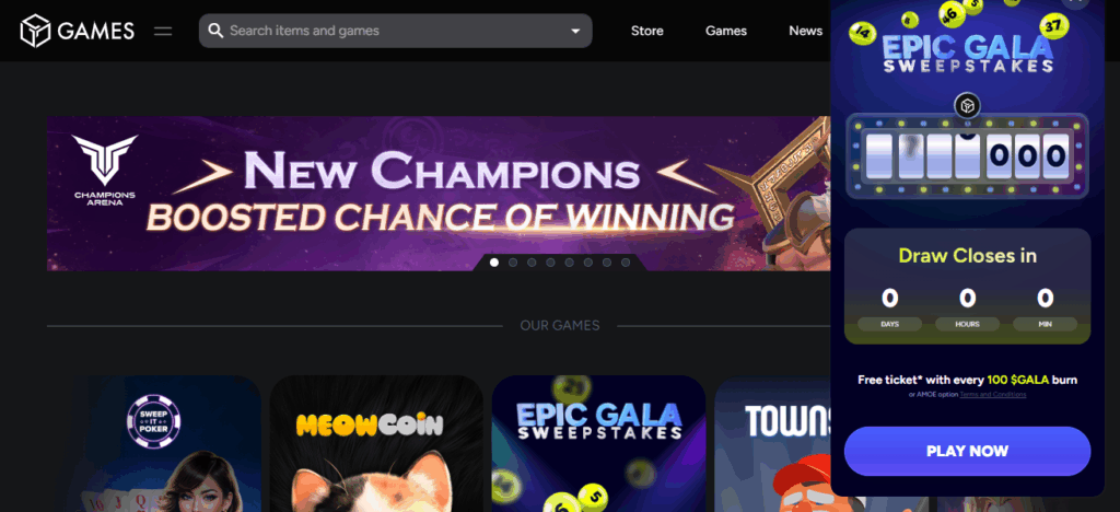Gala Games (GALA)