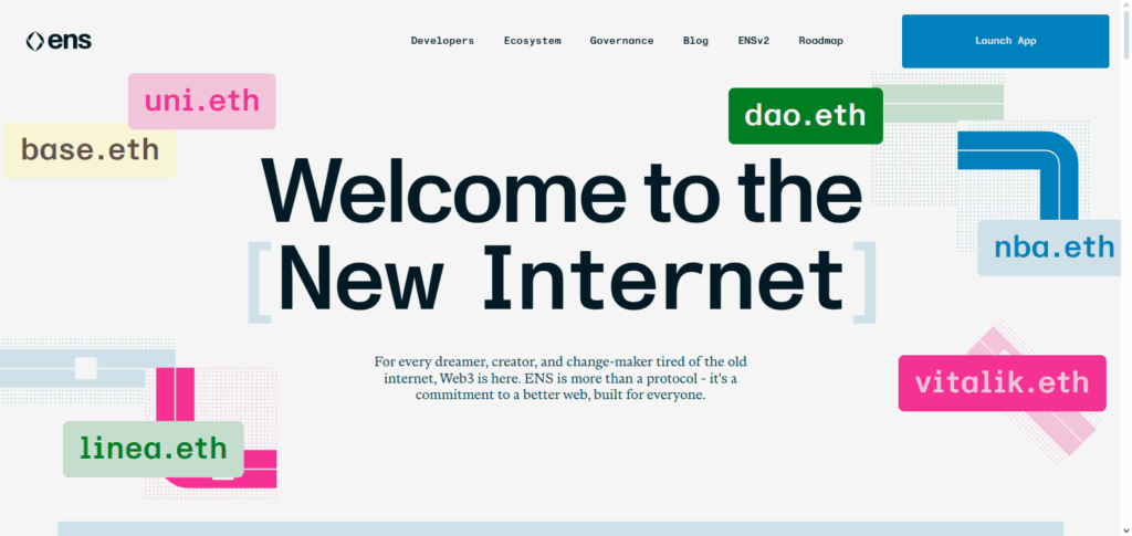 Ethereum Name Service (ENS)