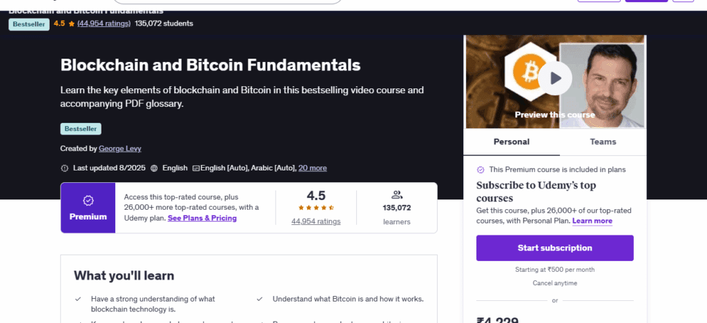 Blockchain and Bitcoin Fundamentals