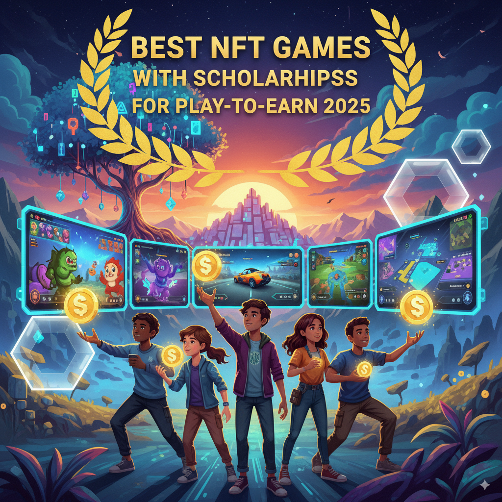 10 Best NFT Games With Scholarships For Play-to-Earn 2025
