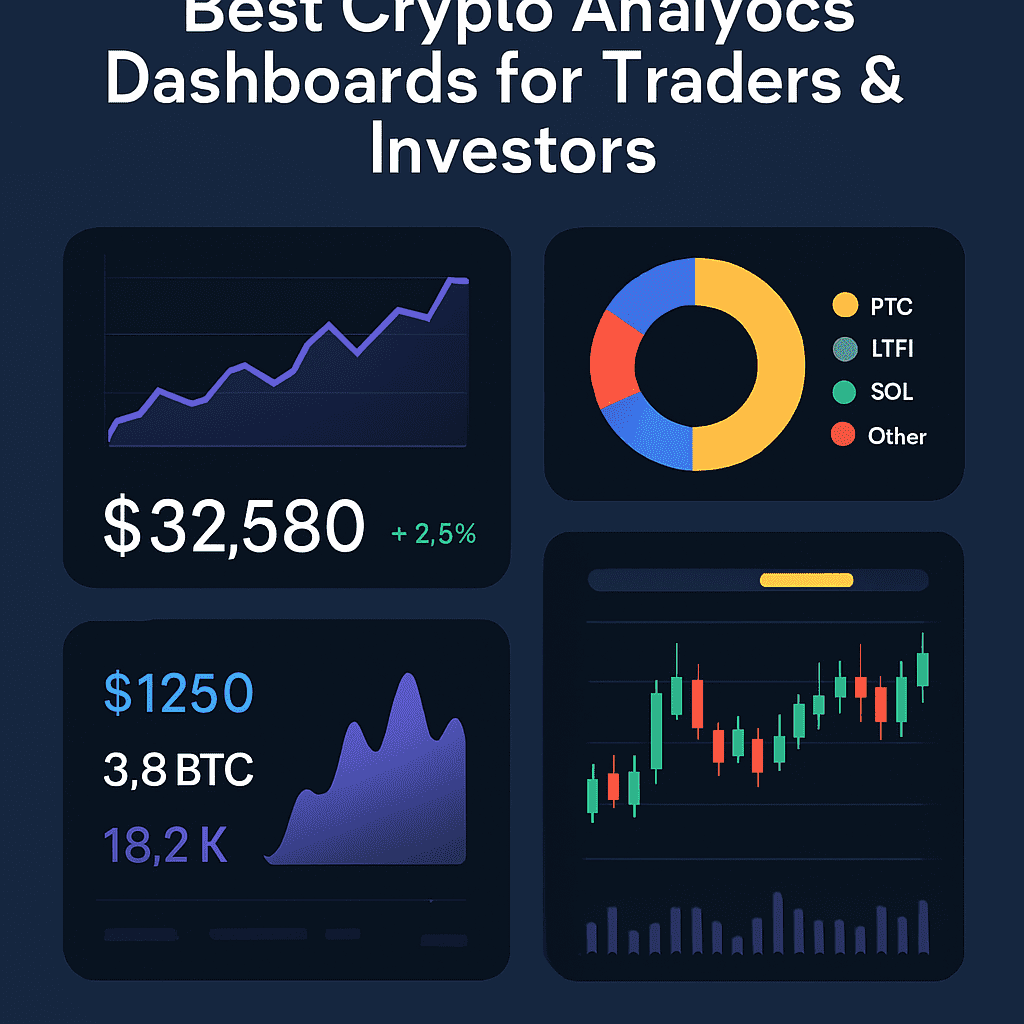 10 Best Crypto Analytics Dashboards for Traders & Investors