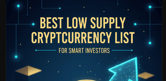 9 Best Low Supply Cryptocurrency List- for Smart Investors