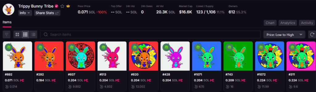 Trippy Bunny NFT