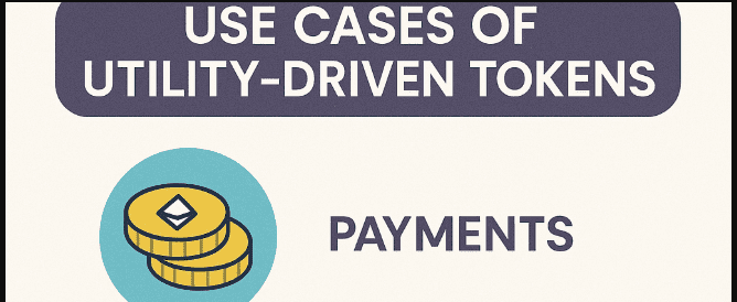Use Cases of Utility-Driven Tokens
