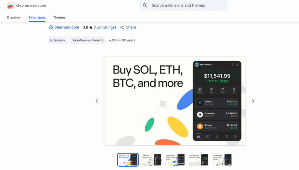 Phantom Wallet Extension