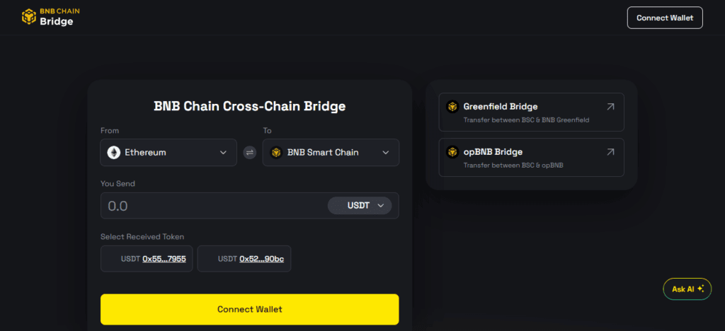 How To Bridge Tokens To Binance Smart Chain