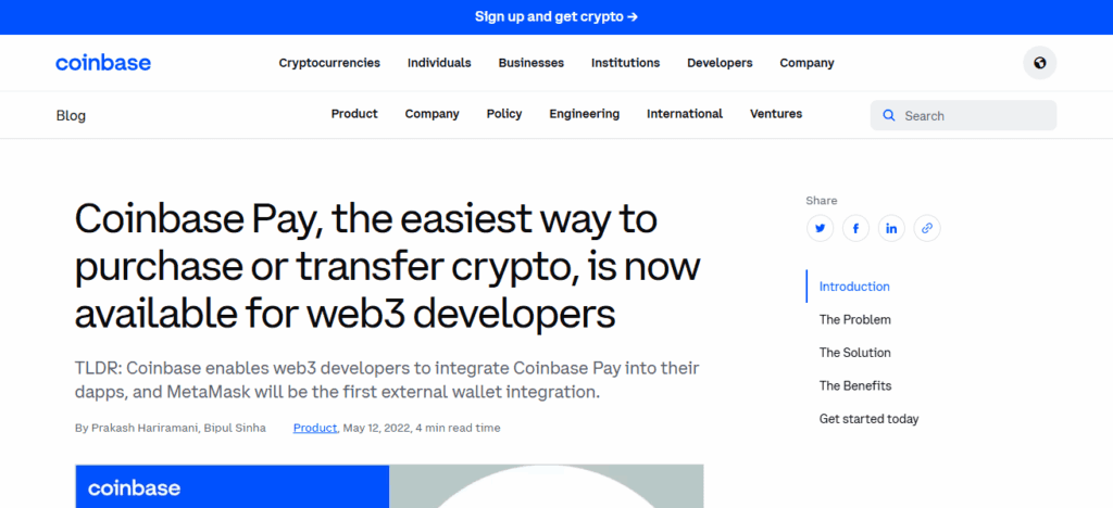 Coinbase Pay