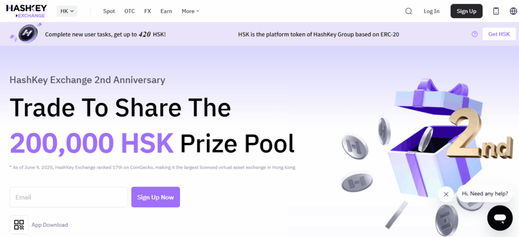 ashKey Exchange