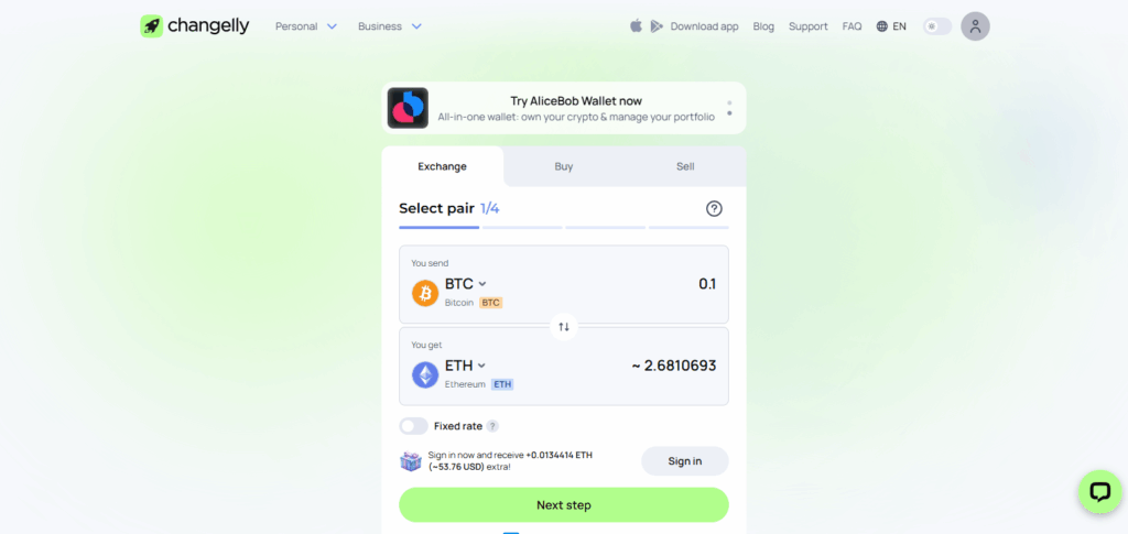 Changelly