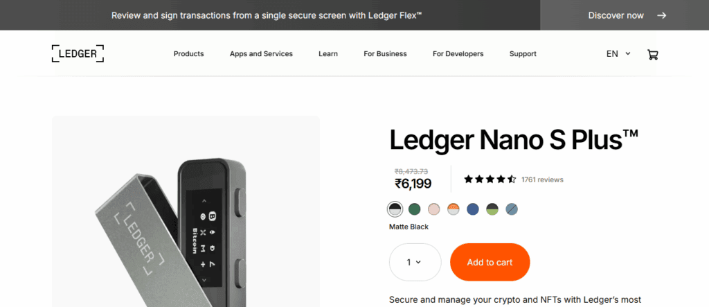 Ledger Nano S Plus