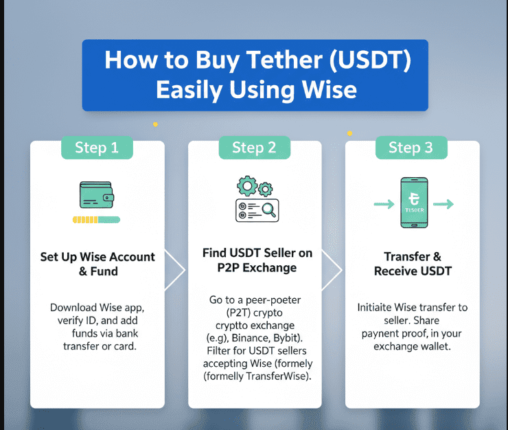 How to Buy Tether (USDT) Easily Using Wise in 2025