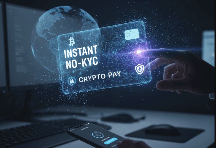 7 No-KYC Virtual Crypto Cards for Instant, Private Transactions