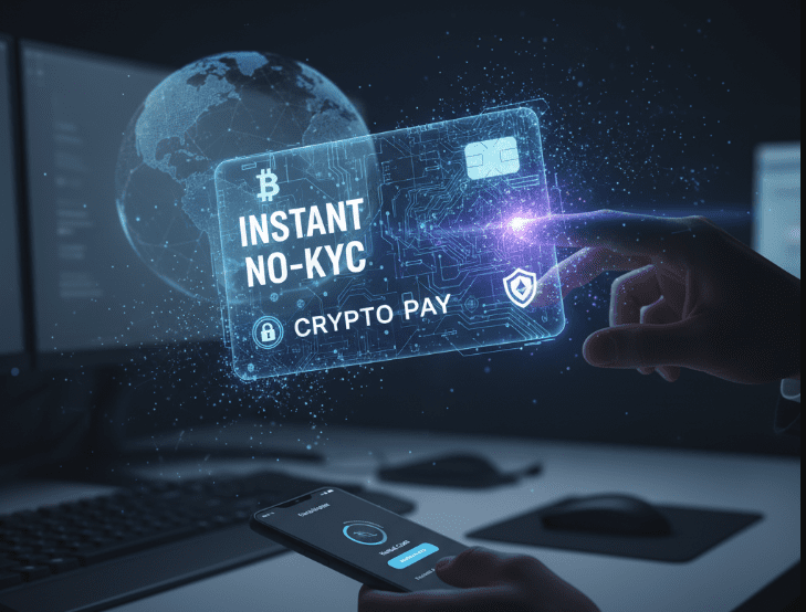 7 No-KYC Virtual Crypto Cards for Instant, Private Transactions