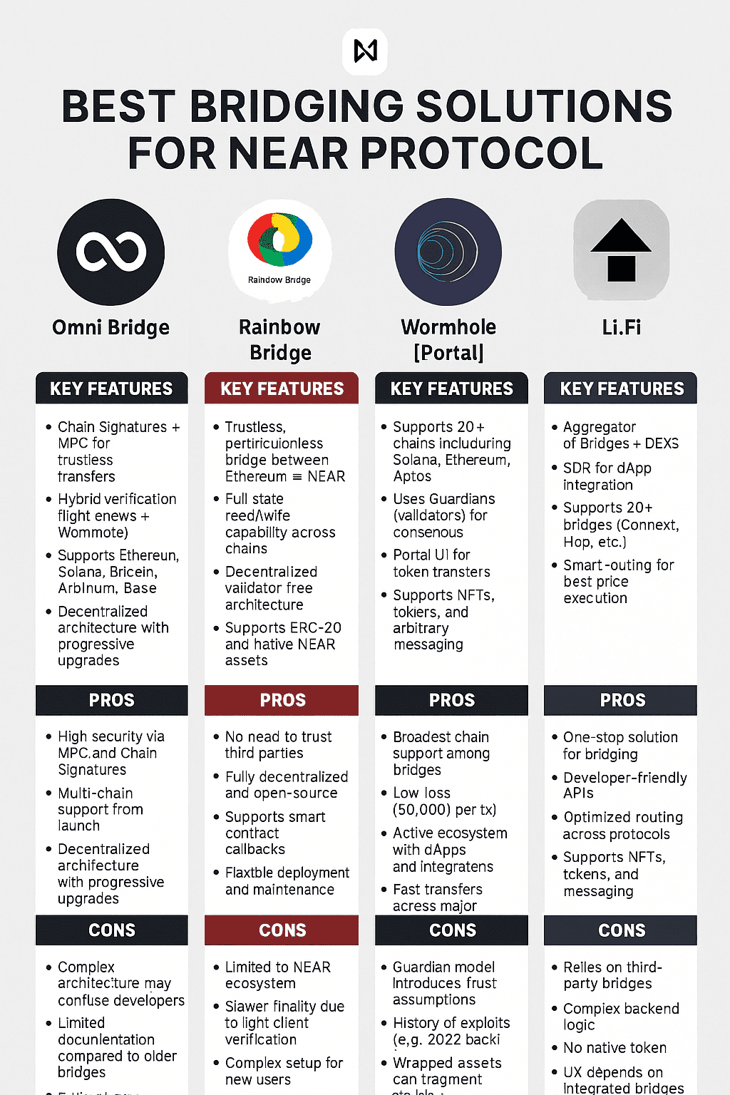 10 Best Bridging Solutions For Near Protocol