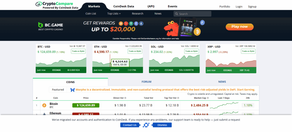 CryptoCompare