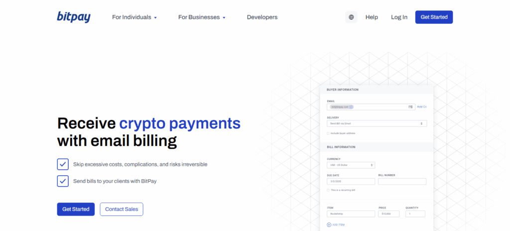 BitPay Invoices