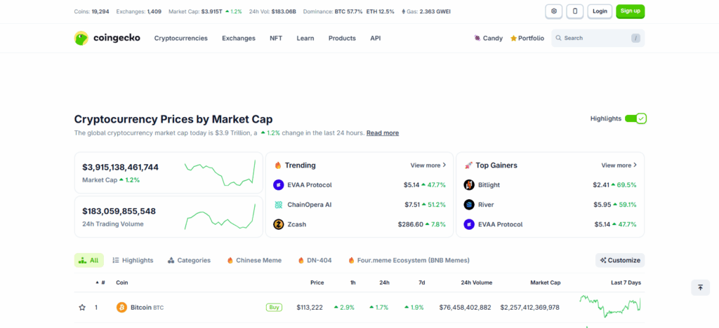 CoinGecko