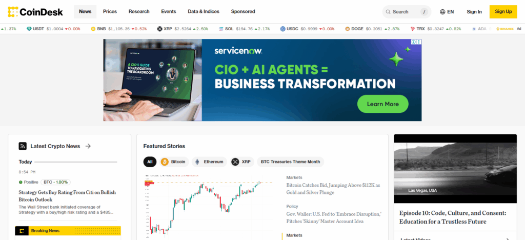 CoinDesk