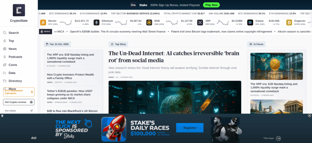 CryptoSlate