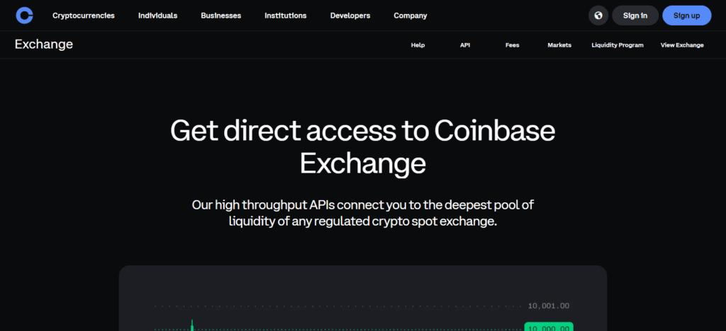 Coinbase Exchange