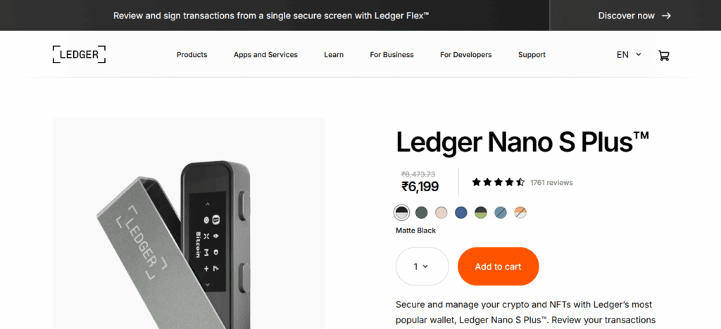 Ledger Nano S Plus