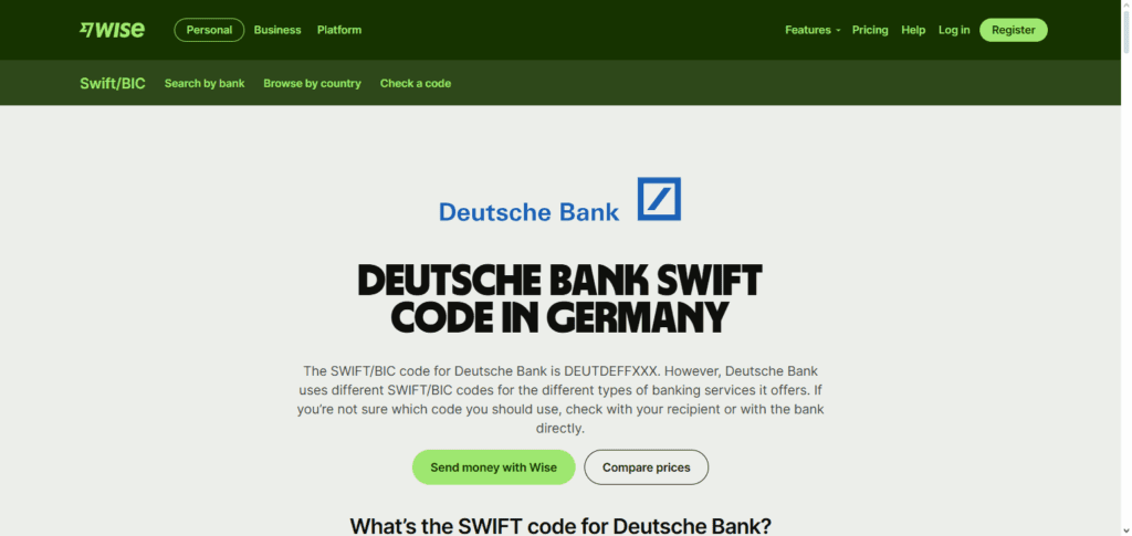 Swiat (Deutsche Bank)