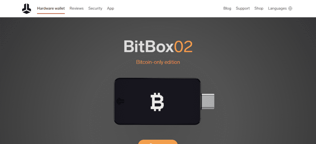 BitBox02 Bitcoin-only Edition