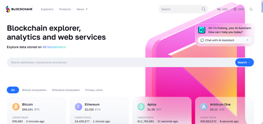Step 2: Go to a Blockchain Explorer