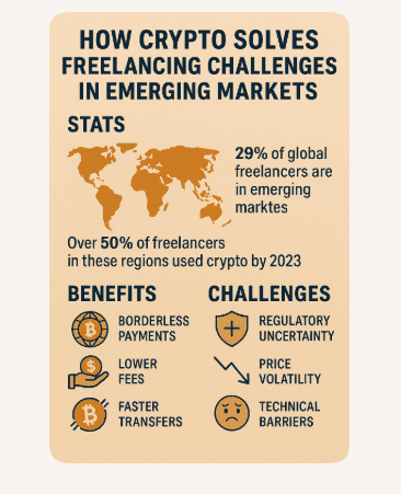 How Crypto Solves Freelancing Challenges in Emerging Markets