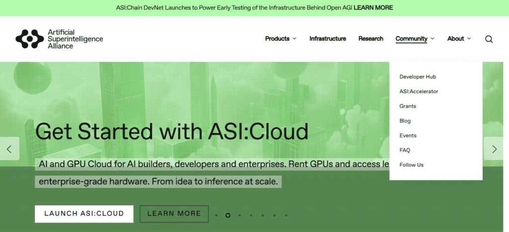 Artificial Superintelligence Alliance (ASI/FET)